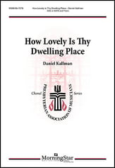 How Lovely is Thy Dwelling Place SATB choral sheet music cover